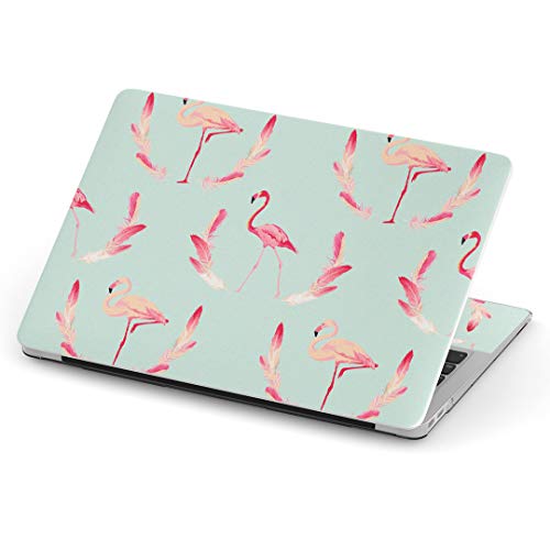 MacBook Air 13inch A1466 / A1369 専用スキンシール 2010~2017モデルまで対応 マックブック エア Mac Air 13インチ ノートブック フィルム ステッカー アクセサリー 保護 010947 フラミンゴ 羽根 ピ