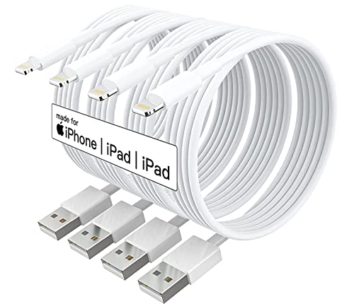 Potenza del cavo di ricarica iPhone: Ogni cavo di ricarica per iPhone ha un chip di autorizzazione, protegge la ricarica e non si scalda facilmente. Corrente intelligente, attrezzatura adattiva, protezione della batteria, non danneggia il dispositivo. Interfaccia compatta, non scivola. Connettore più piccolo per la ricarica con una custodia per iPhone.