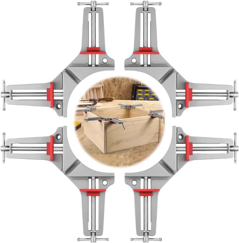 90° Rechtwinklige Klemme - Aluminium Eckklemme Für Holz- Und Metallarbeiten