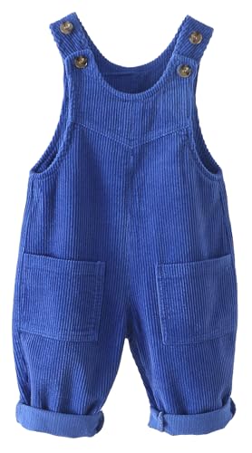 Reviews de Pantalones de peto para Bebé los preferidos por los clientes. 42 Bebé Niños Peto Pantalones Peto Niños Pequeños Pantalones con Tirantes Niños Pequeños Traje de Algodón Sólido Mono de Una Pieza Azul 2-3 Años
