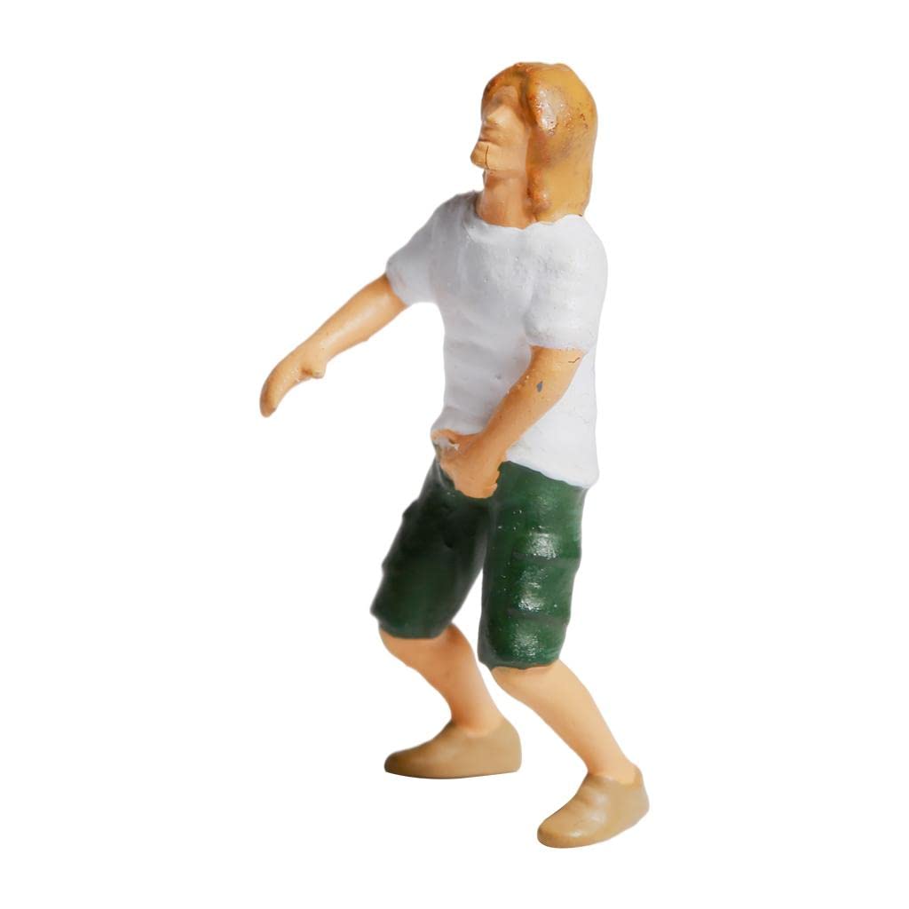 1:87 Miniature Scene People Figures Diorama Painted Human Figure Man-image-14