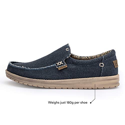 Hey Dude Mikka Braided - Mocassini Uomo - Comfort Leggero - Scarpe Casual da Uomo con Soletta Ergonomica in Memory Foam - Progettato in Italia e California - Image 4
