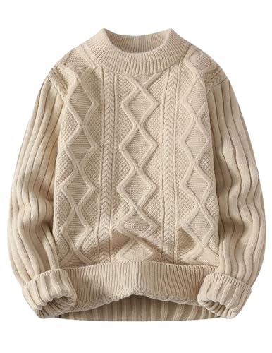 トップス YOKE IREGULAR KNITTED CREWNECK SWEATER 41myz53EZIL.jpg