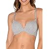 Fruit-of-the-Loom-Womens-Lightly-Lined-Underwire-T-Shirt-Bra-2-Pack Fruit of the Loom Women's 2-Pack T-Shirt Bra, Heather Grey/White, 38DDD
