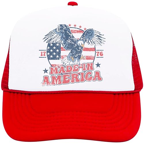 Gorra Patriótica Águila 5 Paneles Trucker miniatura 1