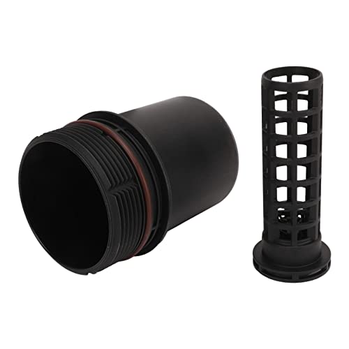 Bonbela Tappo di Copertura Dell'alloggiamento del Filtro Dell'olio 4,4 Litri LR023041 Sostituzione del Coperchio Dell'alloggiamento del Filtro Dell'olio Motore per