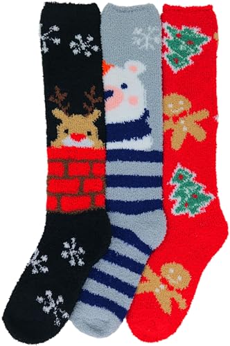 Image of ToBeInStyle Women's Pack of 6 or 12 Knee High Socks