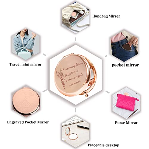 Espejo de maquillaje compacto BAUNA redondo miniatura 4