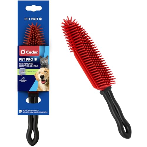O-Cedar Pet Pro Hair Remover | Electrostatic Pet Hair Removal Brush for Furniture & Carpets | Reusable & Rinse Clean | No Sticky Sheets or Refills - image 1