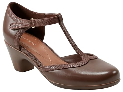 Easy Spirit Women's Cara Pump, Brown, 5.5