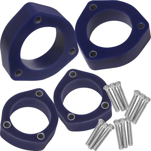 Leveling Lift Kit AUTOACER 40mm /1.6" Front & Rear Polyurethane Struts Spacers with Bolts for HIGHLANDER (1st Gen) 2001-2007, HIGHLANDER (2nd Gen) 2008-2013, RX (RX330 / RX350 / 400h) 2003-2009