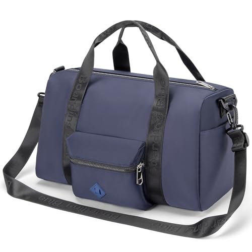 Image of For United Airline 17x10x9 Inches Personal Item Underseat Travel duffle bag, ports Tote Gym Bag,Shoulder Weekender Overnight Bag (Navy)