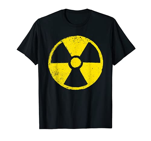Funny Radioactive Symbol For Men Women Biohazard Nuclear T-Shirt