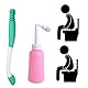 SEABABOO Wc-Hilfsmittel 2 Stück Toilettenhilfe Abwischhilfe Toilettenpapierhilfen Toilettenhilfen Zum Abwischen Und Reinigen Toilettenhilfewerkzeug für Ältere Schwangere Behinderte (Rosa, 350ML)