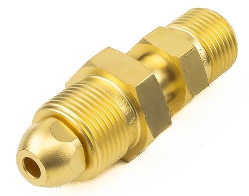 SÜA® - Argon Cylinder (CGA-580) to Carbon Dioxide CO2 Regulator/Flowmeter (CGA-320) - Adaptor