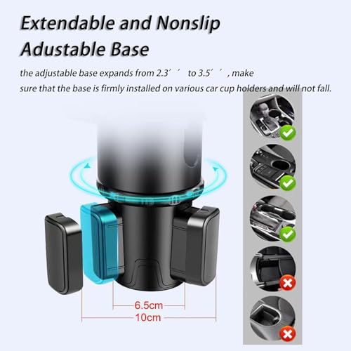 Portavasos expansor 3 en 1 para Nissan Juke L miniatura 3