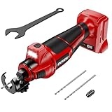 Cordless Drywall Cut-Out Tool Compatible with Milwaukee 18V Battery, 3 Speed Adjustable Brushless Rotary Saw with Up to 30000 RPM, Compact Spiral Saw Kit for Wood,Drywall,Tiles,plastic, (Tool Only)