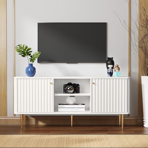 140cm 完成品 テレビボード　ホワイト MODERN DECO テレビ台 テレビボード おしゃれ 140cm 完成品