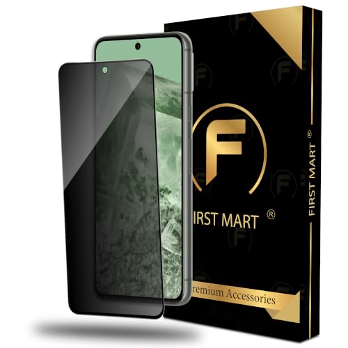 Image of FIRST MART Privacy Tempered Glass for Google Pixel 8 | Anti-Spy Screen Protector, Edge-to-Edge 9H Scratch Protection, Case-Friendly, Bubble-Free | Pack of 1
