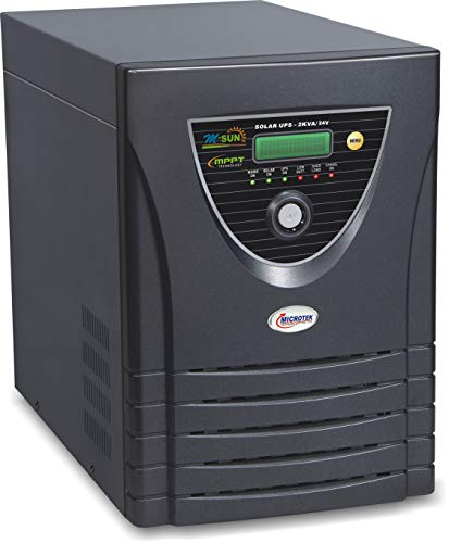 Image of Microtek UPS MPPT Solar PCU 2KVA /24, (Model: 899-510-2K24), Black
