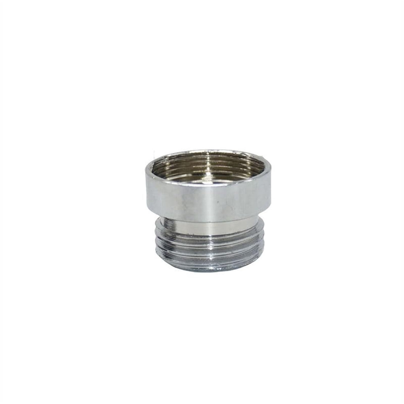 Faucet Adapter kit, Brass Silver Faucet Coupler 1/2in M16 M18 M20 M22 M24 M28 Thread Adapter(E Type)