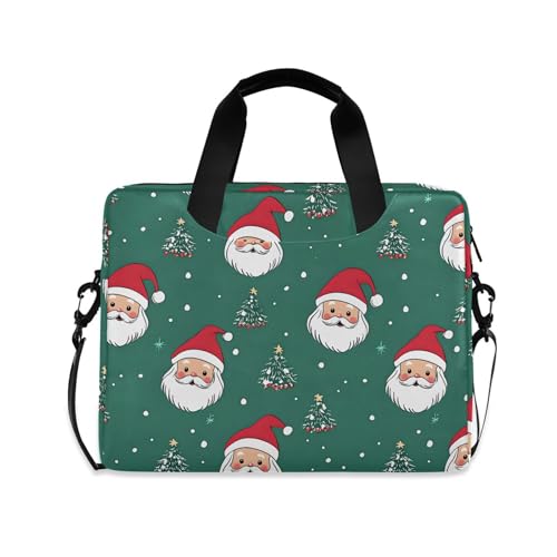 ALAZA Santa Claus Bolsa para Laptop 13-15.6 pulg miniatura 1