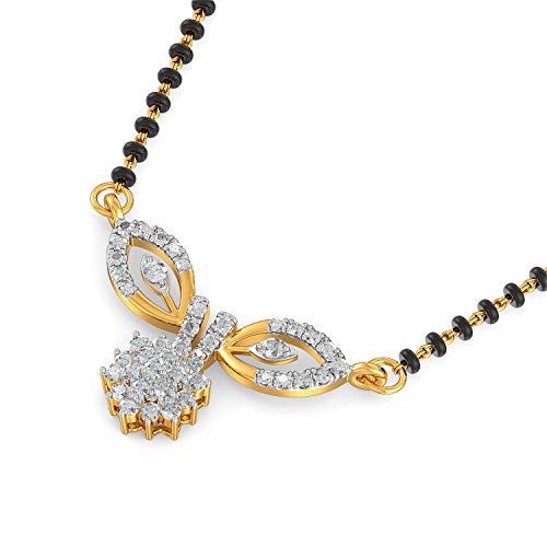Joyalukkas 18k (750) Yellow Gold and Diamond Mangalsutra for Women - Image 3