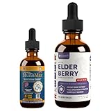 Rejuvica Health MunoMax + Active Elderberry 4oz - Advanced Immune Support Bundle - Liquid Delivery for Better Absorption