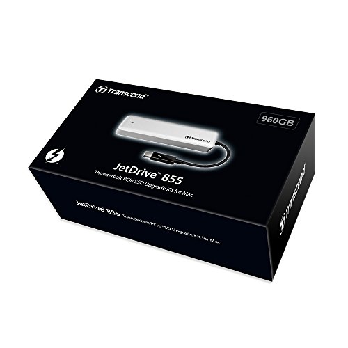 Image of Transcend 960GB JetDrive 855 Thunderbolt Nvme PCIe Portable SSD Solid State Drive TS960GJDM855