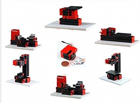 GOWE 6 in 1 Mini Lathe 24W,20000rpm didactical 6 in1 kit DIY Student instructional machine