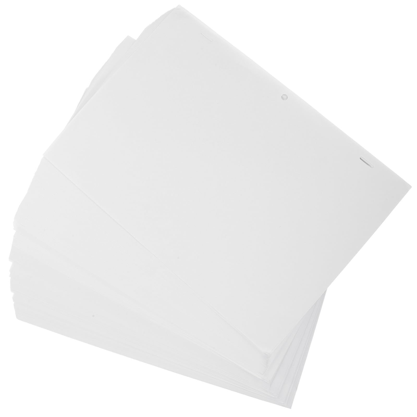PACKOVE Hojas de Papel Blanco Papel Artístico Versátil para Dibujo y Animación 200 que Desarrolla Habilidades Prácticas para Estudiantes en Trabajo Arquitectónico