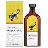 Gelenkmuskel-Massageöl, Mit Beruhigender Linderungsformel, 100 Ml, Knochenpflegeöl, Feuchtigkeitsspendende Körperflüssigkeit, Tief Eindringende, Entspannende Muskelbehandlung, Für Sportler, Aktive Men