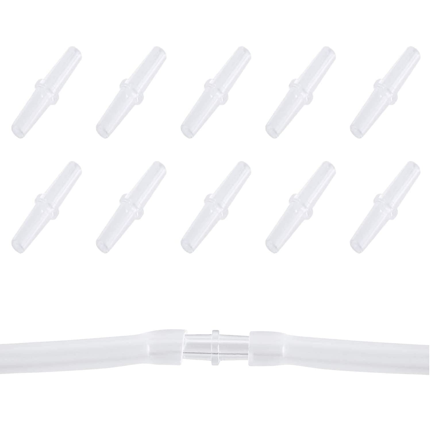 TALINOZ Aquarium Fishtank Straight Connector, Airline tubing Accessory Connector, 2 Way Hose Connector for Aquarium (10pcs) (B09Q5GTSTB) Amazon Price History, Amazon Price Tracker