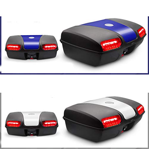 Coffre de moto et rangement de bagages pour casque de cyclomoteur - 8