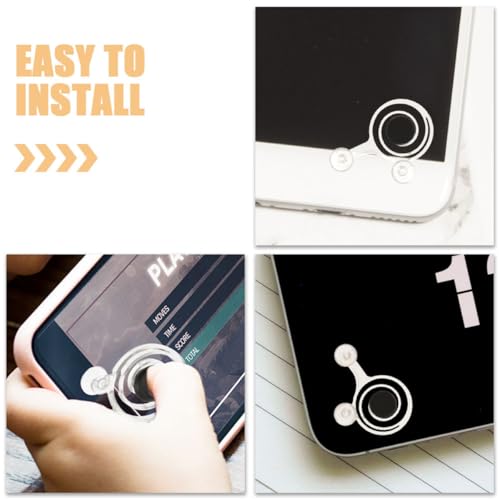 PAMINGONO 2 Mandos Joystick para Teléfono Móvil, Accesorios para Juegos Móviles, Controladores Ergonómicos de Precisión, Compatibles Smartphones, Agarre Cómodo y Portátil para - imagen 9