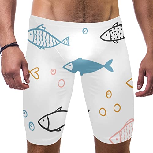Swim jammers de natación de corte largo para entrenamientos diarios en la piscina S