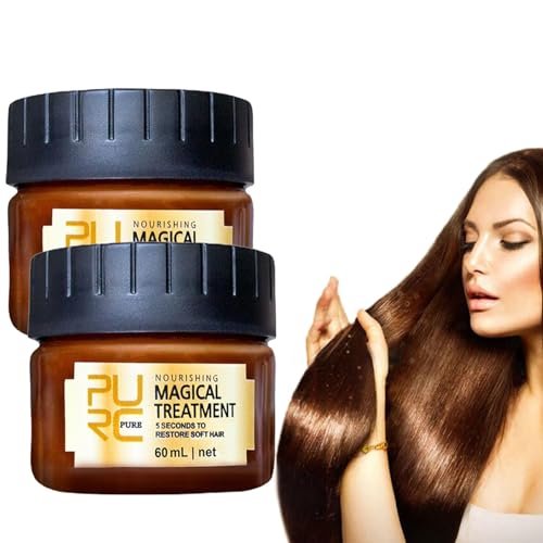 EXQST Pure Keratin Repair Hair Mask 5 Second Miracle Hair Treatment repariert geschädigtes Haar Keratin-Haarmaske mit Argan und Kokosnussöl