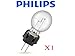 Produktbild PHILIPS Glühlampe Halogenlampe P24W HiPerLCP 12V 24W (1 Stück) 12197HTRC1