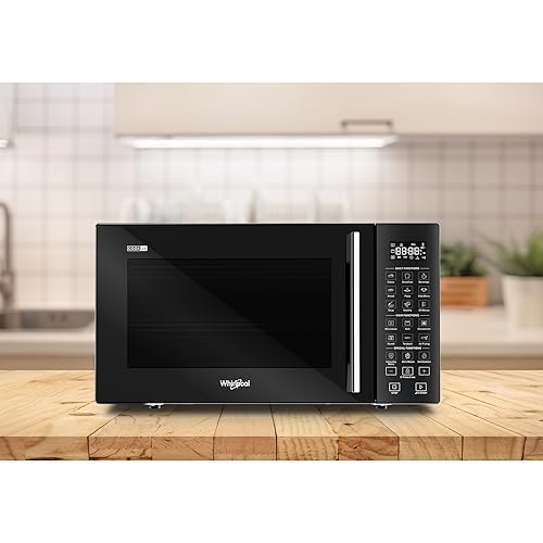 Image of Whirlpool 29 Litres Convection Microwave Oven With 300 Plus Auto Cook Menus (Magicook Pro 31CES-E, Black, Air Fryer, Rotisserie)