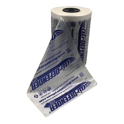 4"x8" airDEFENDER Air Pillow Film 1,000 feet/roll compatible with all air pillow machines/inflators with 2" core except RFID (chip) machines Cover