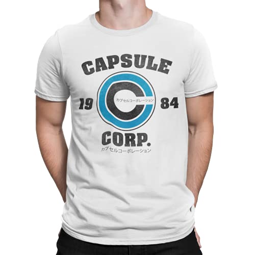 Camisetas La Colmena 2231-Camiseta Premium, Capsule Corp (Melonseta) L