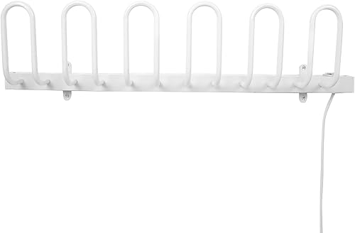 Miniatura 7 de Secador de zapatos eléctrico para zapatos Tendedero de secado montado en la pared Calefacción eléctrica Zapatos para el hogar Secadora de zapatos