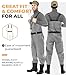 Foxelli Chest Waders – Waterproof 2-ply Nylon/PVC Camo Hunting Fishing Waders for Men and Women with Boots