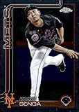 2025 Topps Chrome #246 Kodai Senga New York Mets MLB Baseball Base Trading Card