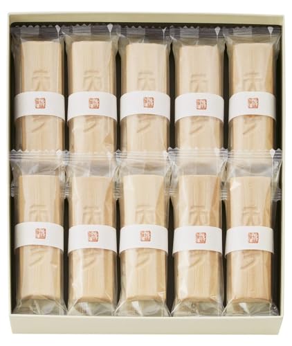 たねや 御中元 ギフト ふくみ天平10個入 父の日 和菓子 23.0×21.1×4.1cm