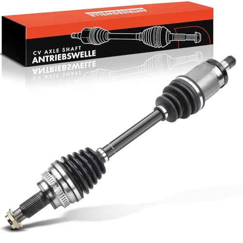 Frankberg Antriebswelle Achswelle mit ABS Ring Vorderachse Links Kompatibel mit 5er E60 525d-530xi 2.5L-3.0L 2004-2010 5er Touring E61 525d-530xi 2005-2008 Replace# 31607570275