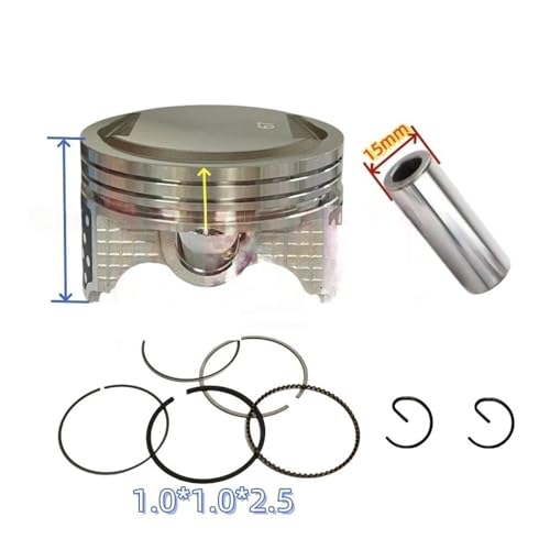 Kit cylindre piston 67mm pour CRF230F 233CC 2007-2015 avec axe et 15 segments
