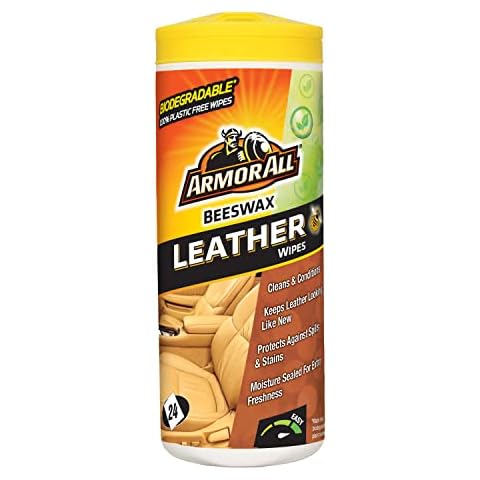Armor All GAA39024EN Leather White Wipes 24 Wipes Cover