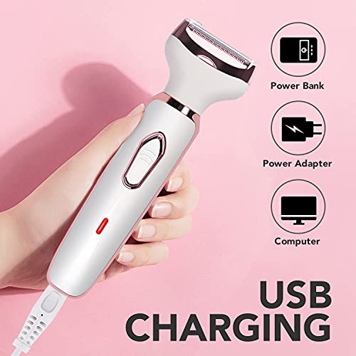 image for VG VOGCREST Electric Razor for Women, Hair Trimmer for Face Beard Must