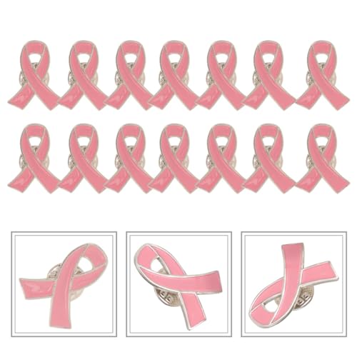 Cinta rosa insignia pin de conciencia para chalecos y camisas en marchas 2